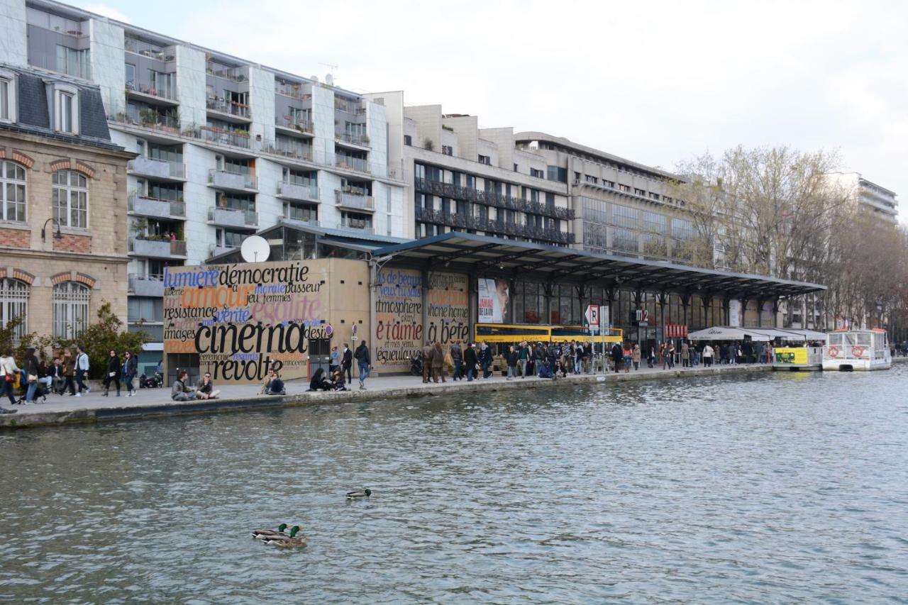 Quai De La Seine Apartment Paris Bagian luar foto